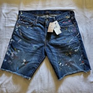 NWT Men's Polo Ralph Lauren Jean Denim Shorts Size 32